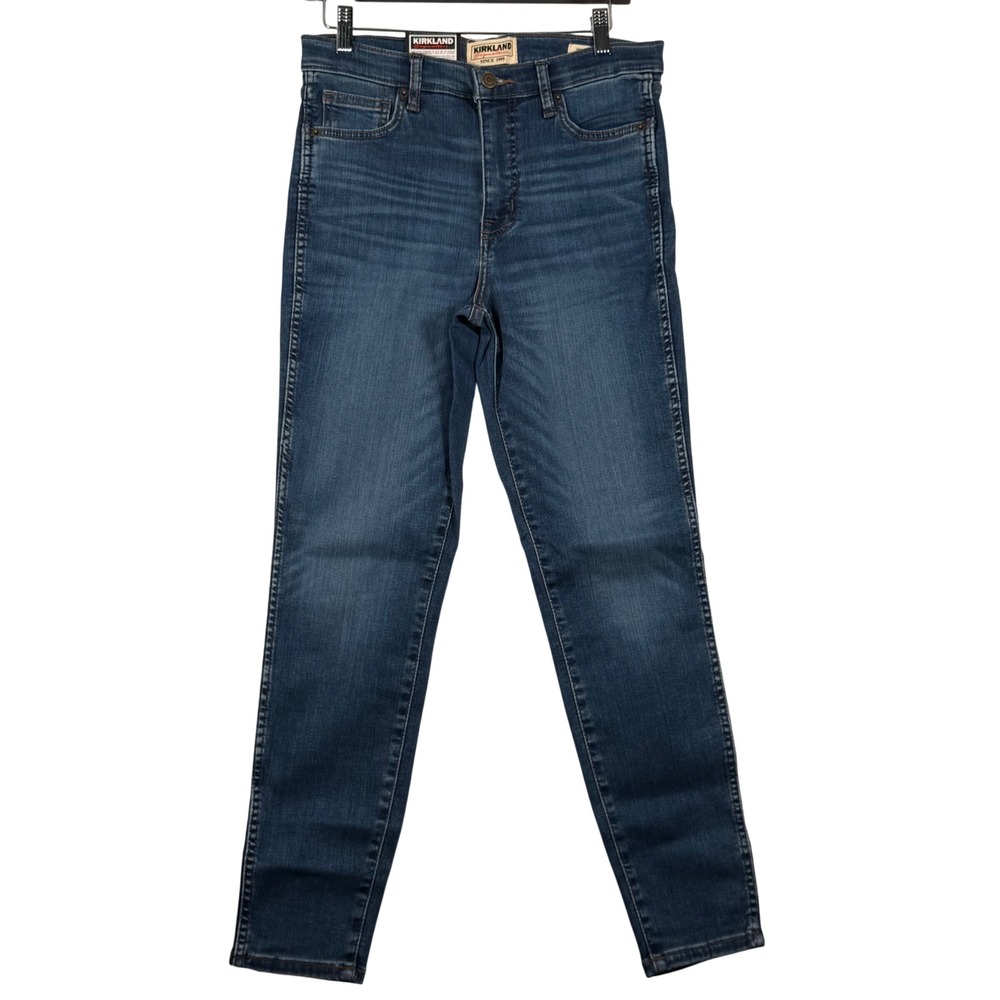 NEW Womens 6 High Rise Skinny Jean Tencel Repreve Stretch Denim Normcore 30x28
